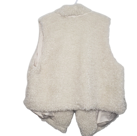New Torrid Sherpa Style Drape Vest 3X Sleeveless Polyester - Picture 5 of 13
